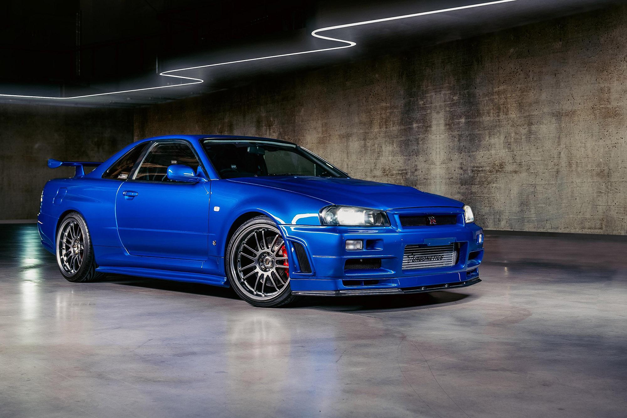 Βγαίνει σε δημοπρασία το Nissan R34 Skyline του Paul Walker από το Fast And Furious 4
