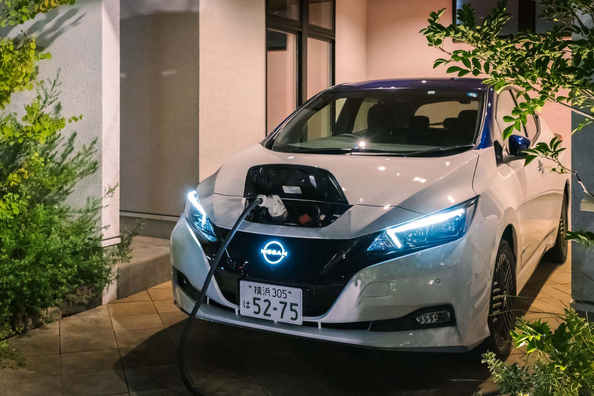 Η Nissan ερευνά την αμφίδρομη φόρτιση V2X