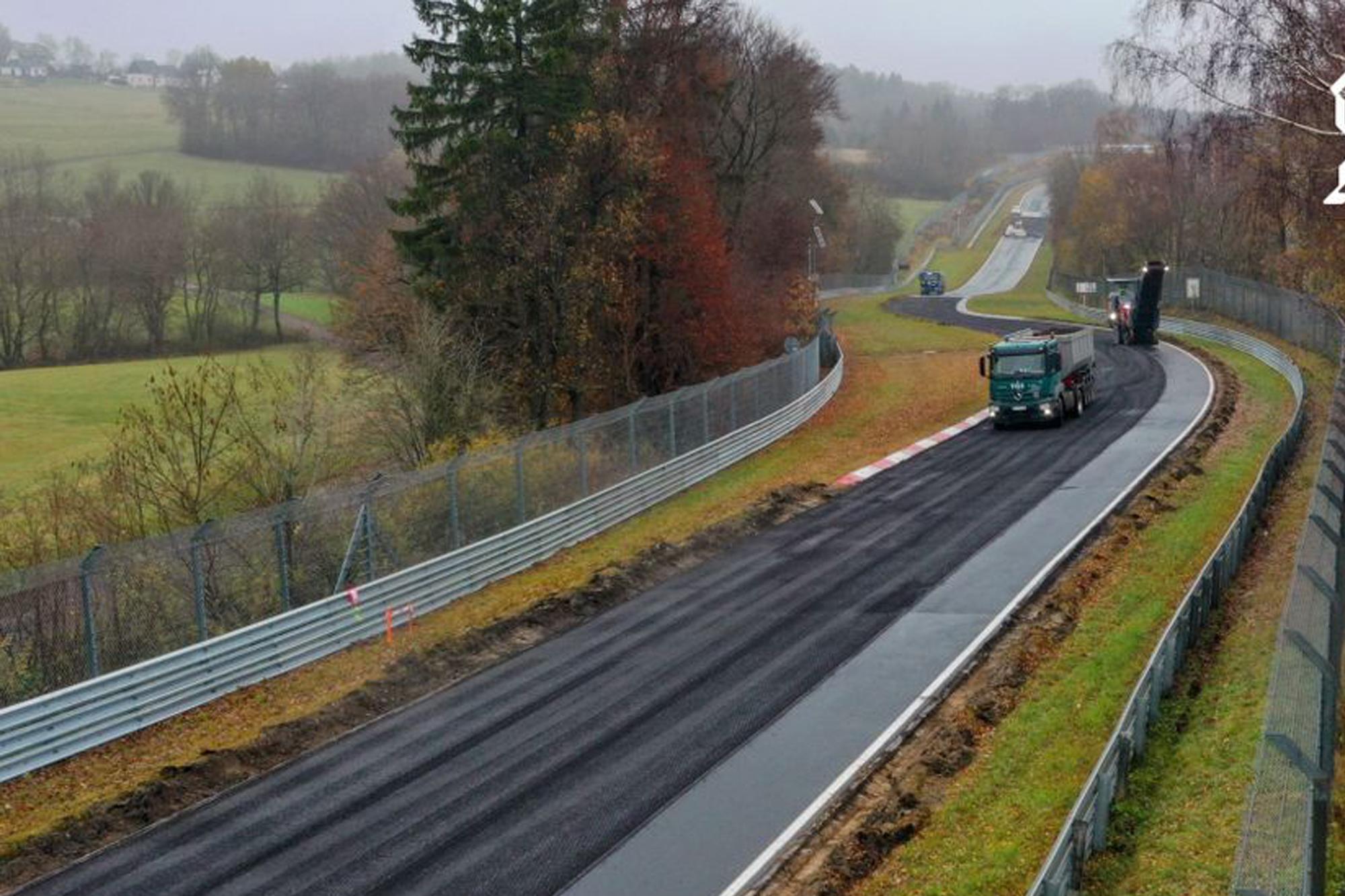 Ασφαλτοστρώνεται το Nurburgring