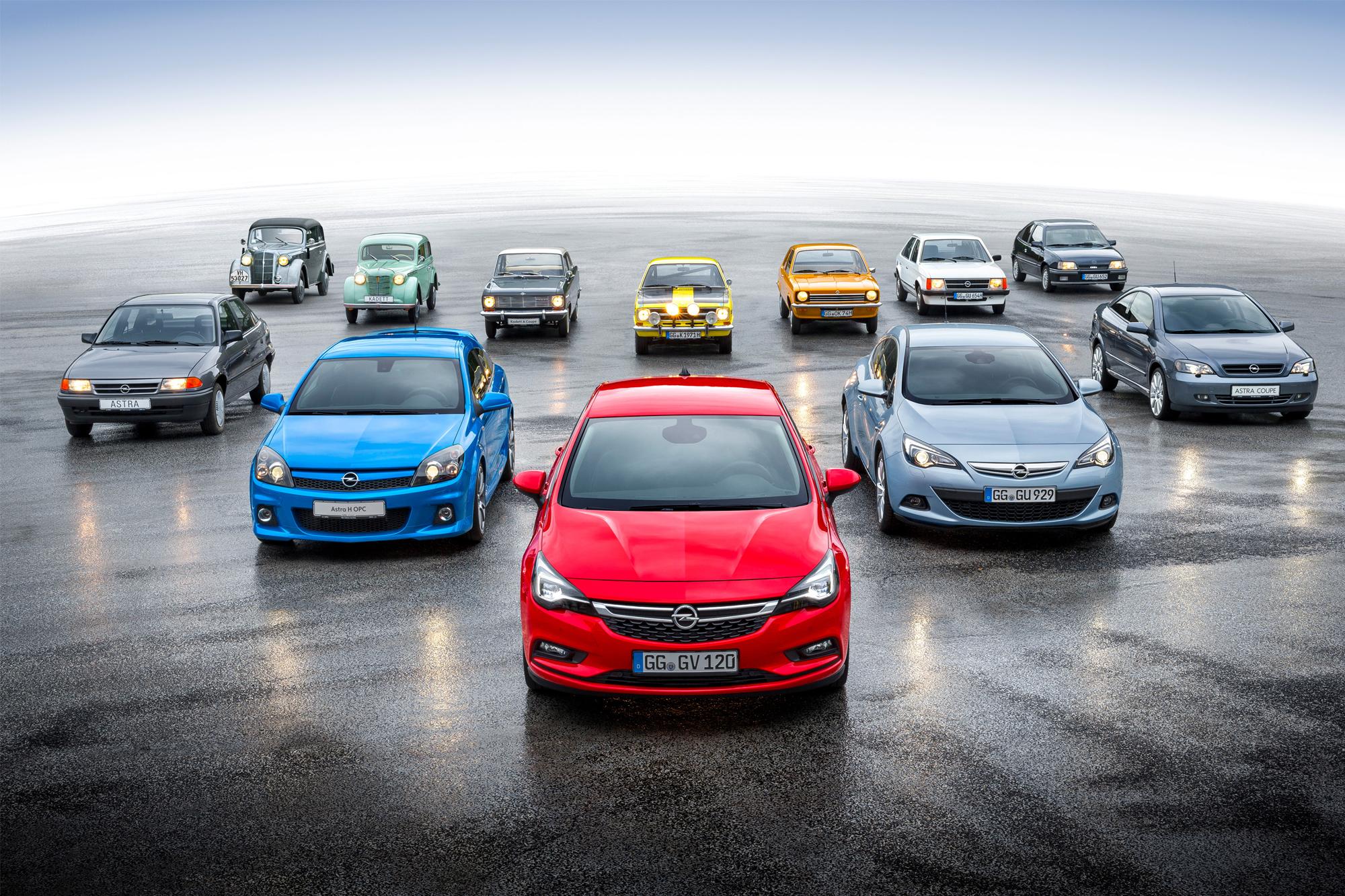Opel Kadett και Astra, 85 χρόνια πετυχημένης πορείας
