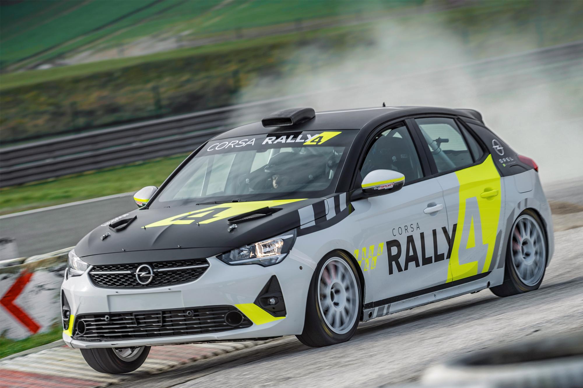 Το Opel Corsa Rally4 στον πρώτο διεθνή διαγωνισμό στο Barum Czech Rally Zlín