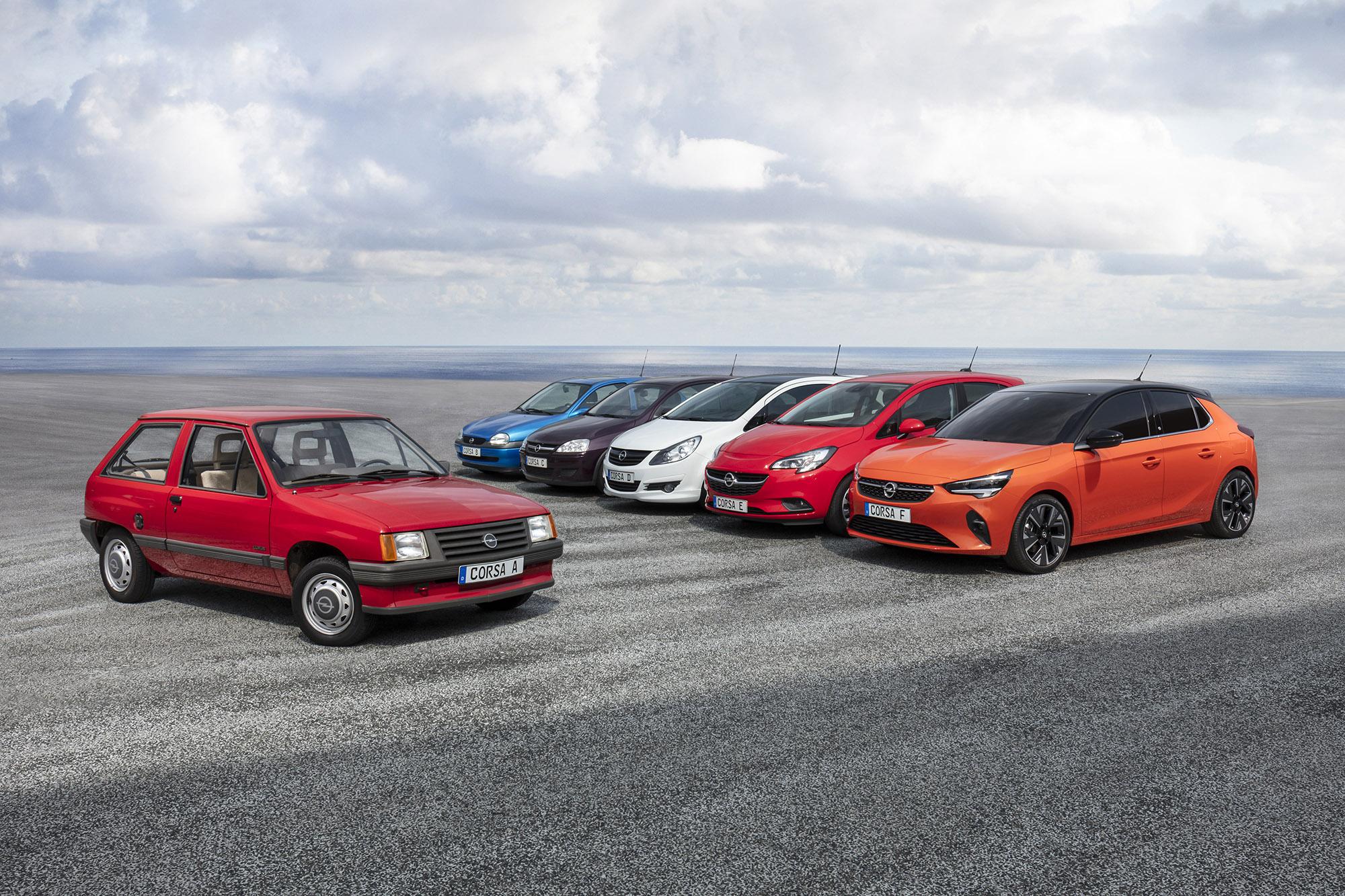 Το best-seller Opel Corsa έγινε 40 ετών