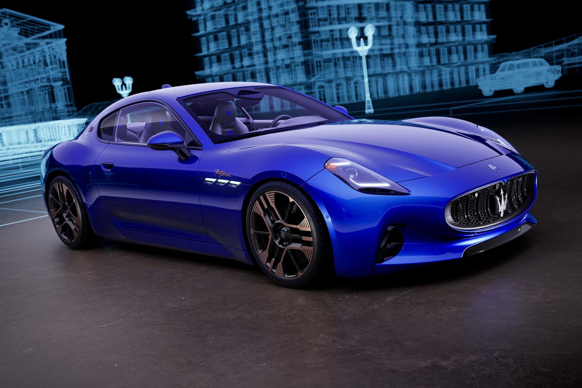 H Maserati παρουσίασε την GranTurismo Folgore 110 Anniversario