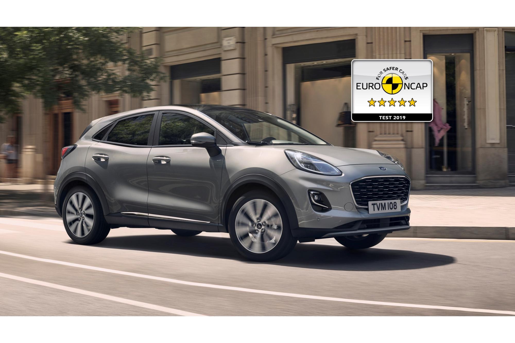 Πέντε αστέρια και για το νέο Ford Puma από τον Euro NCAP