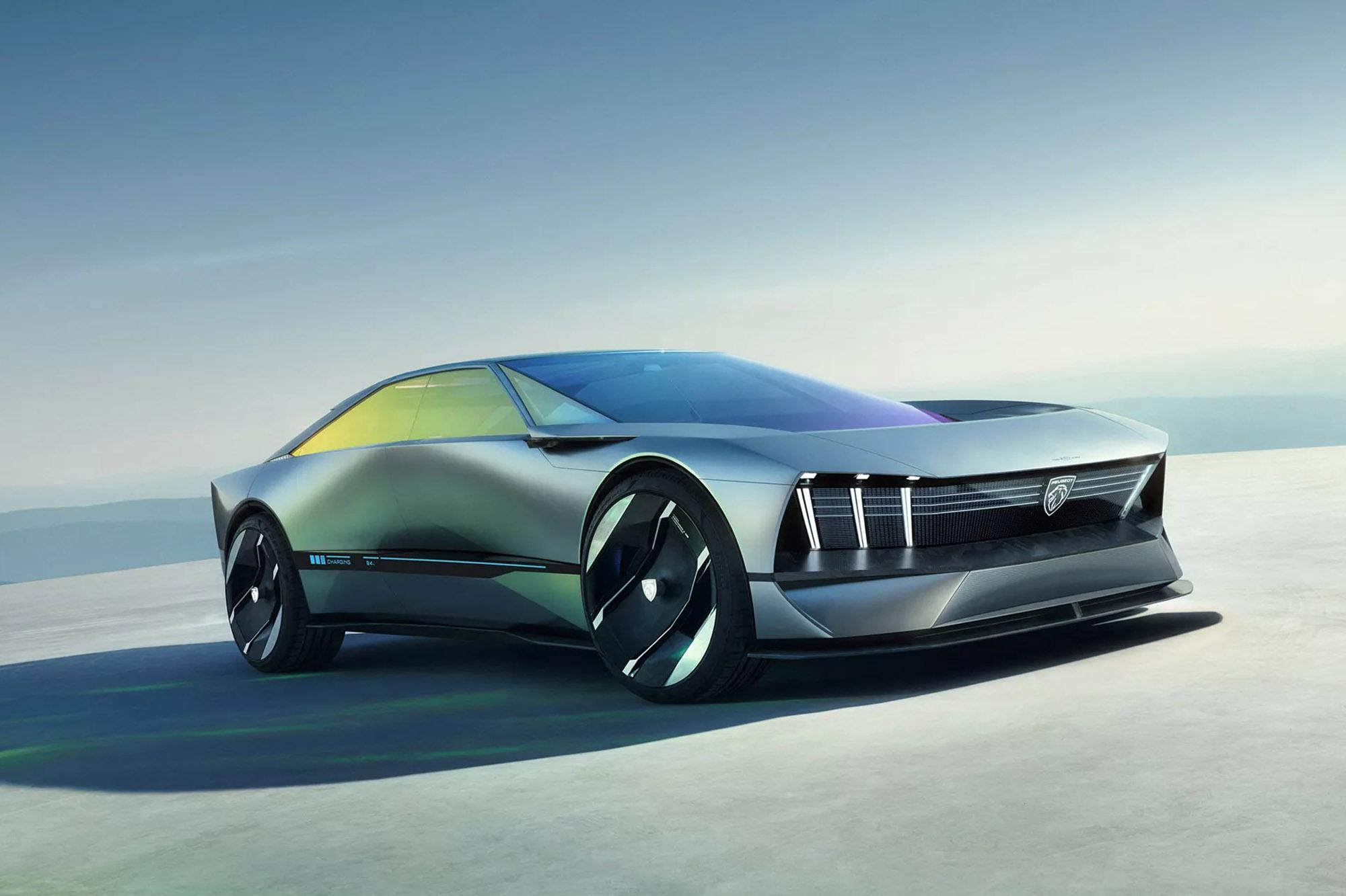 Το Peugeot Inception Concept είναι ένα ηλεκτρικό σπορ sedan 671 ίππων