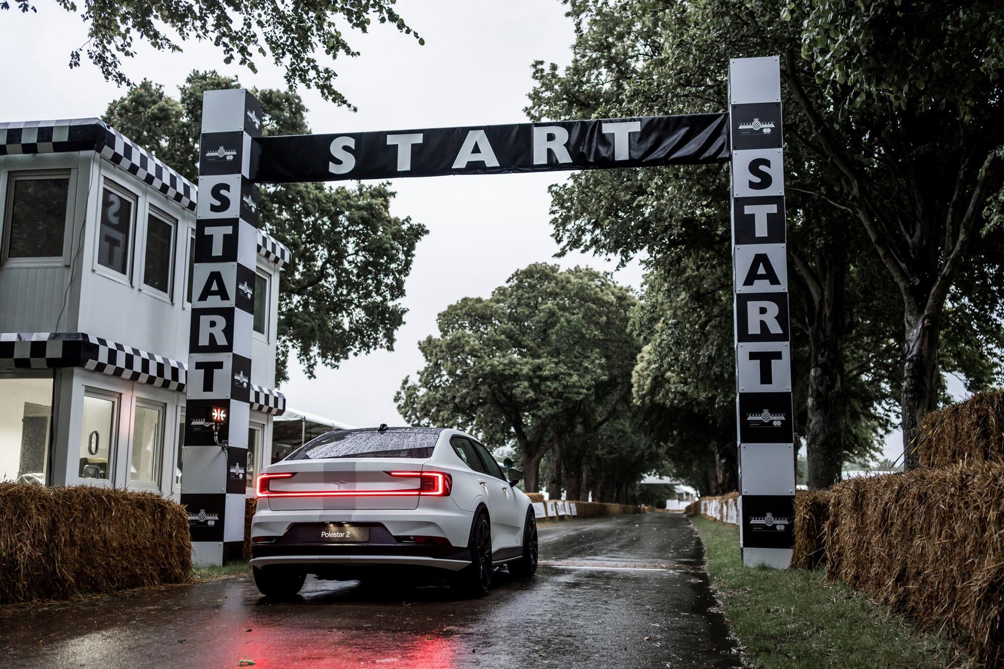 Μια πειραματική έκδοση του Polestar 2 στο Goodwood