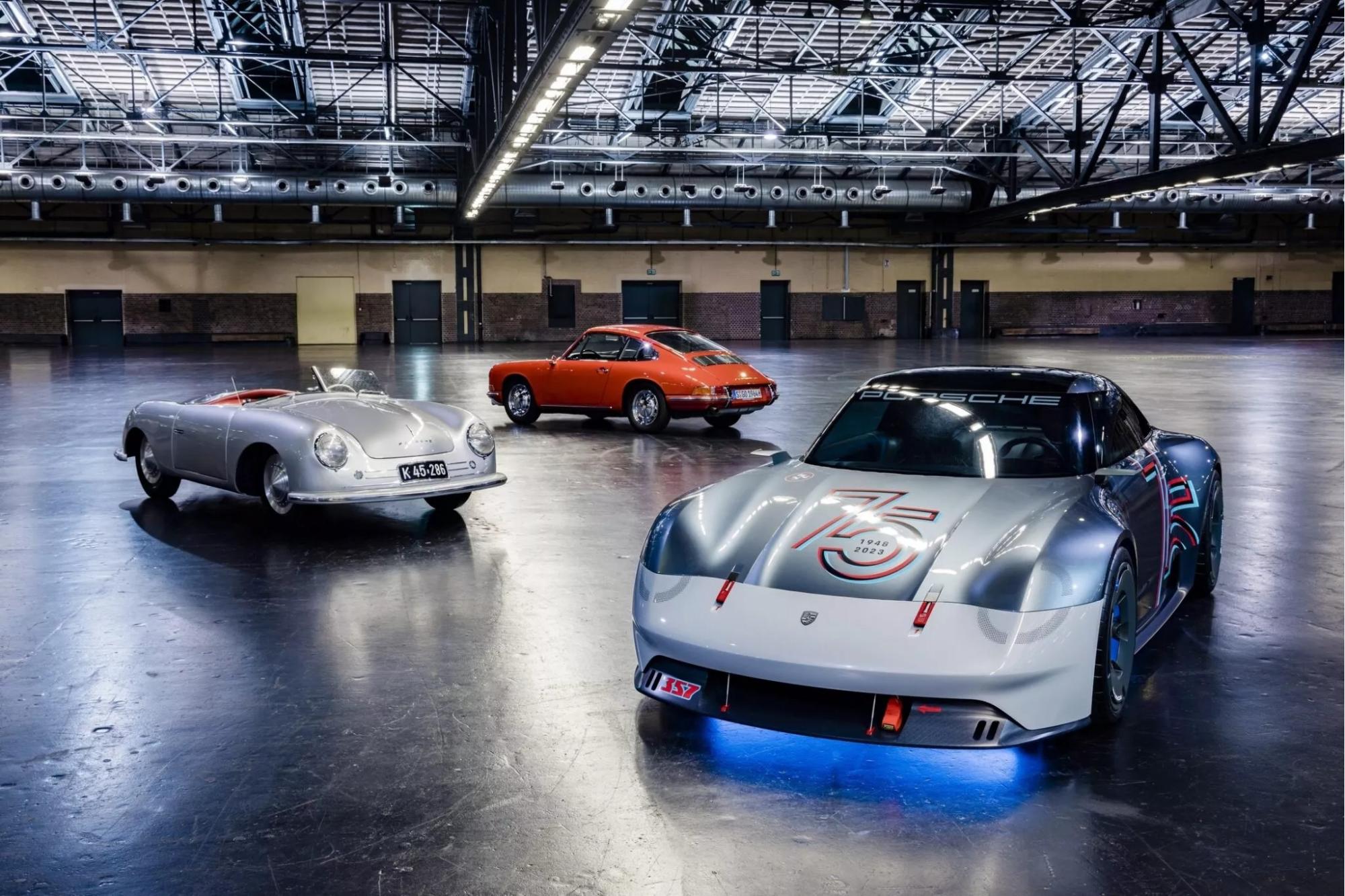 H Porsche Vision 357 αποτίνει φόρο τιμής στην 356