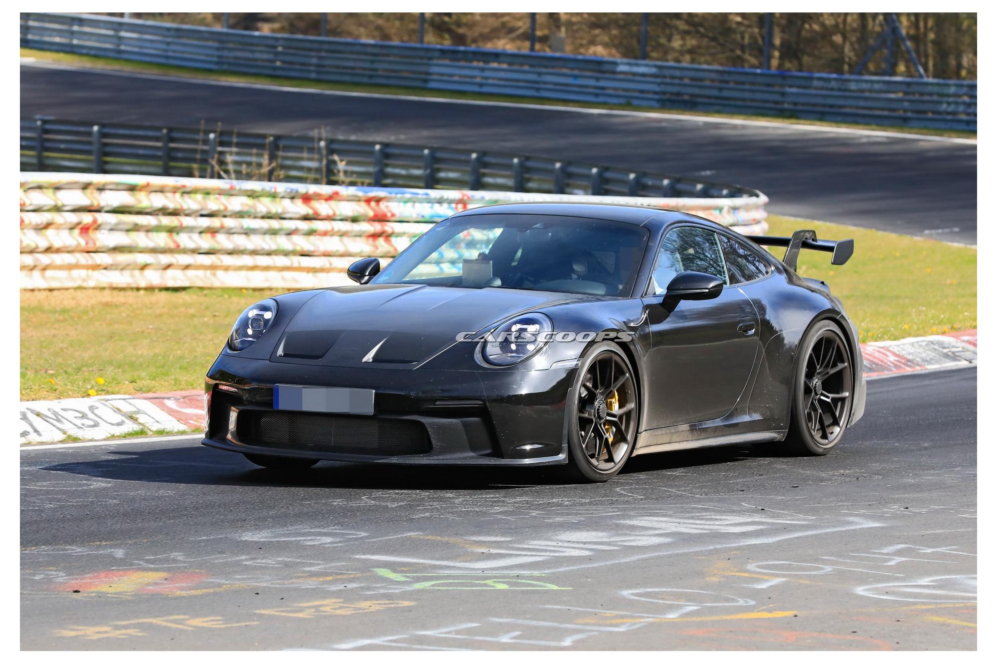 Νέες κατασκοπευτικές φωτογραφίες της 911 GT3!