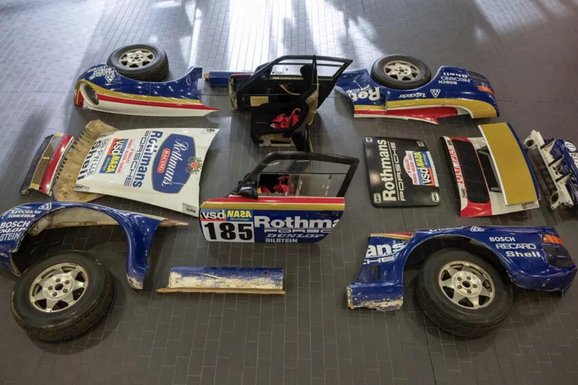 Δείτε πως η Porsche αναπαλαίωσε την Rothmans 959 Paris-Dakar