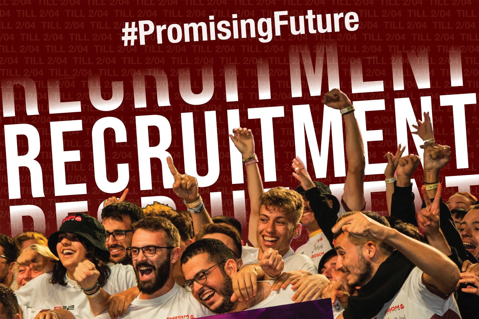 Recruitment για την Prom Racing