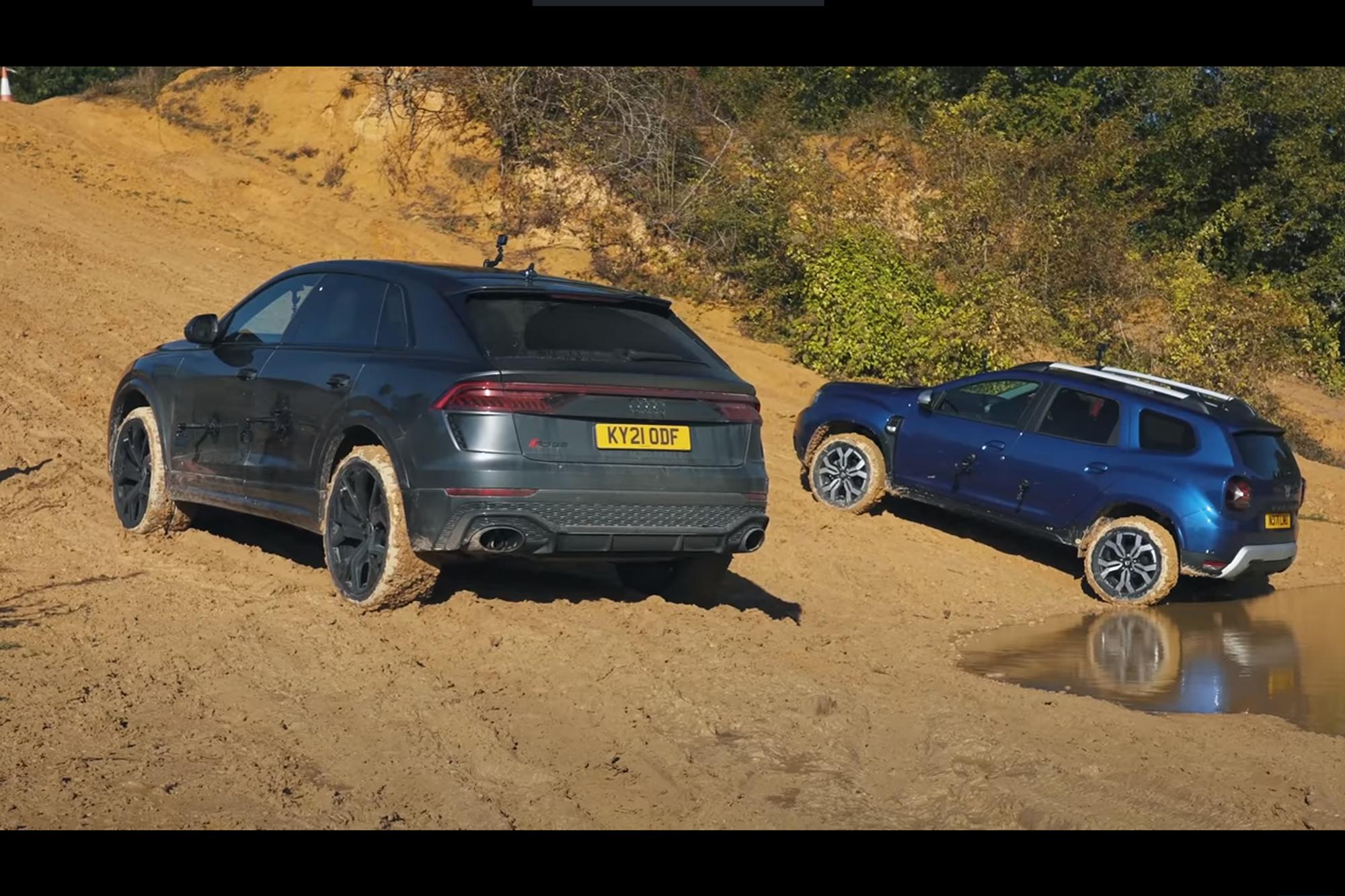 Audi RSQ8 Vs Dacia Duster