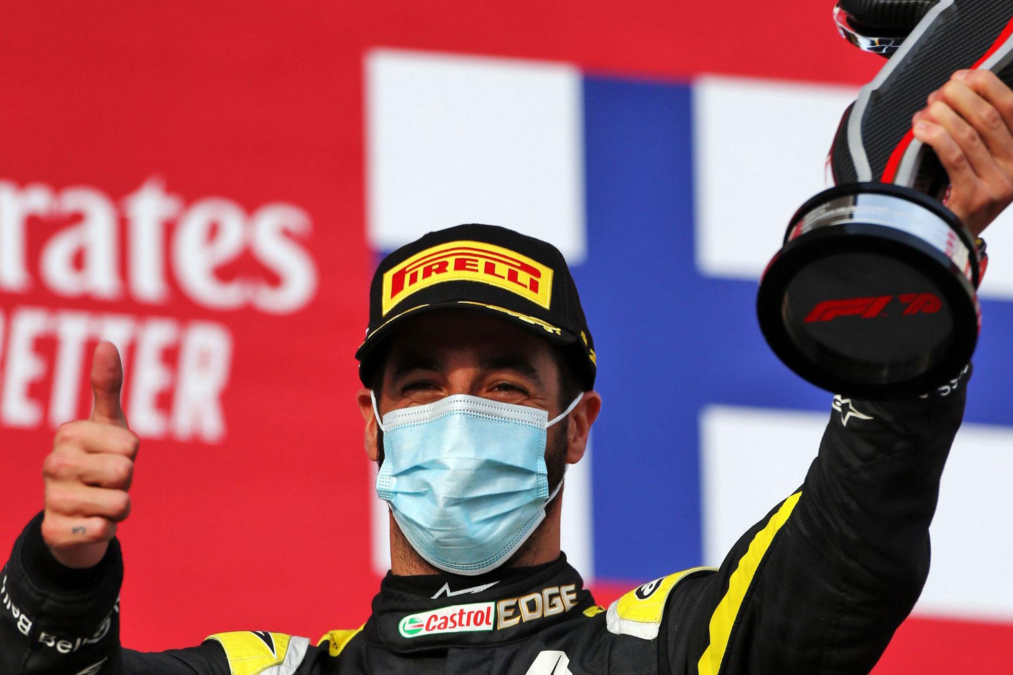 Η Renault World F1 Team, στο πόντιουμ των νικητών