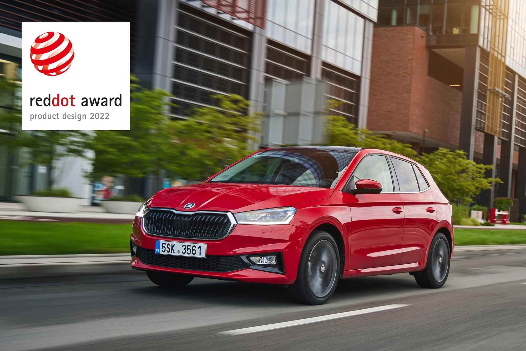 Το νέο Skoda Fabia λαμβάνει το βραβείο Red Dot
