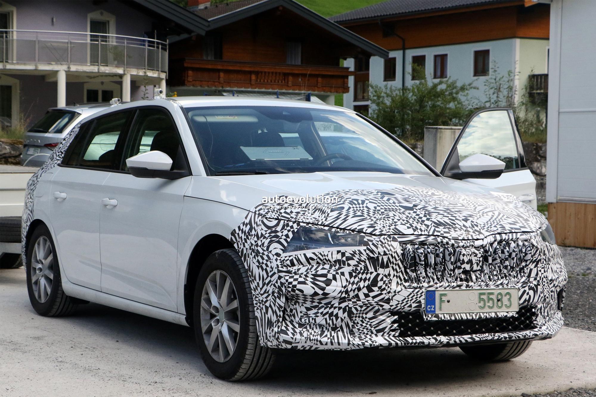 Spyshots: Skoda Scala MY22
