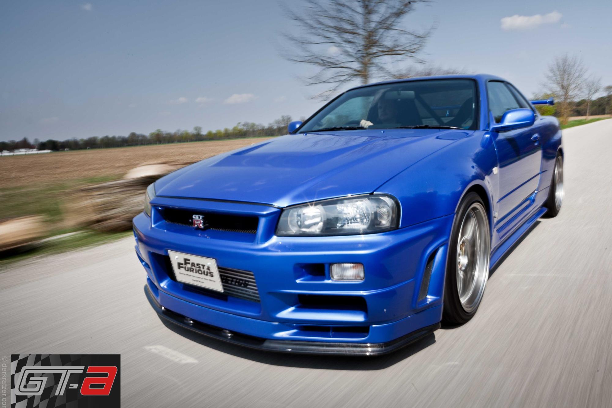 Σε δημοπρασία το R34 του Paul Walker