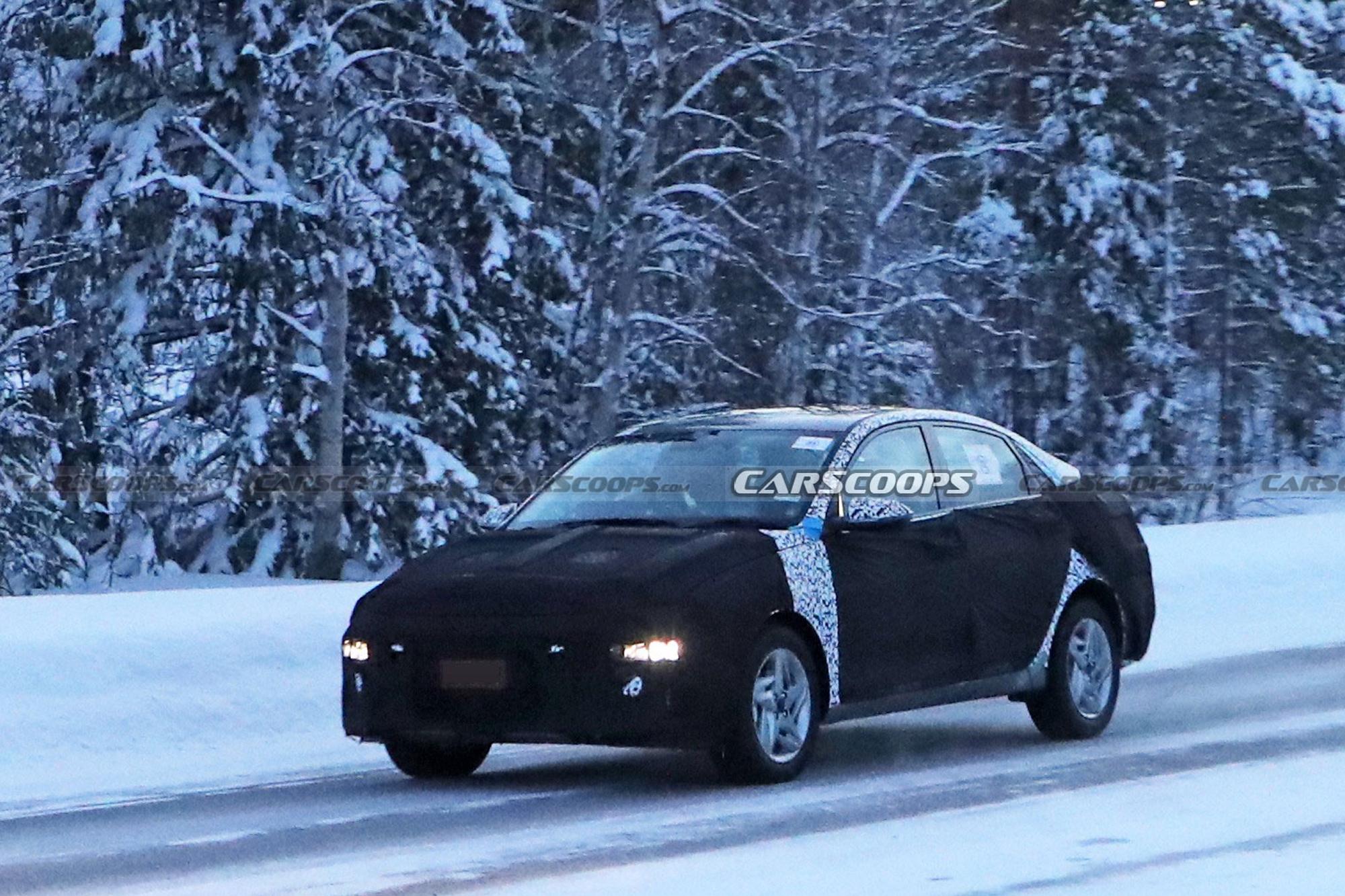 Spyshots: Hyundai Accent MY23