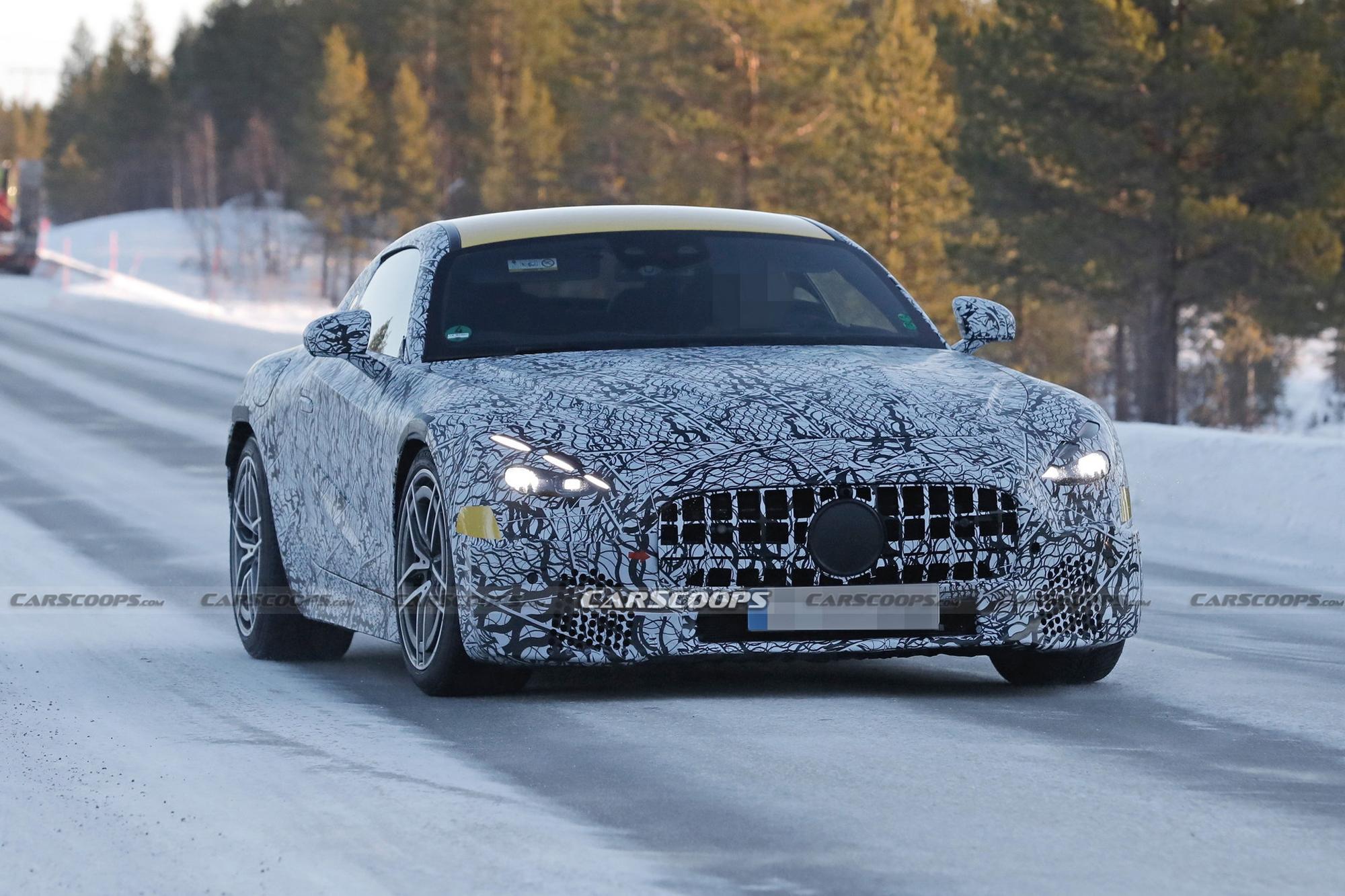 Spyshots: Mercedes-AMG GT