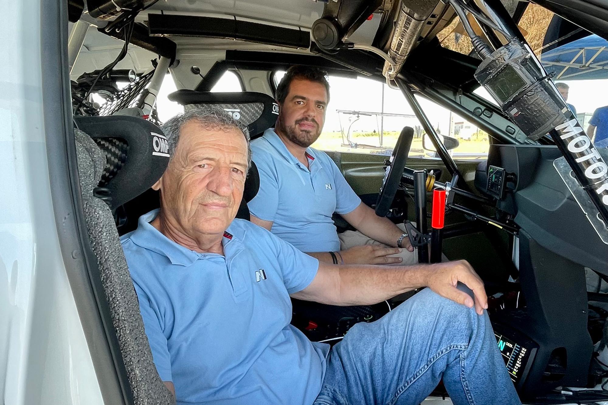 Πρώτη επαφή με το i20 N Rally2 για τους Μάνο και Κώστα Στεφανή
