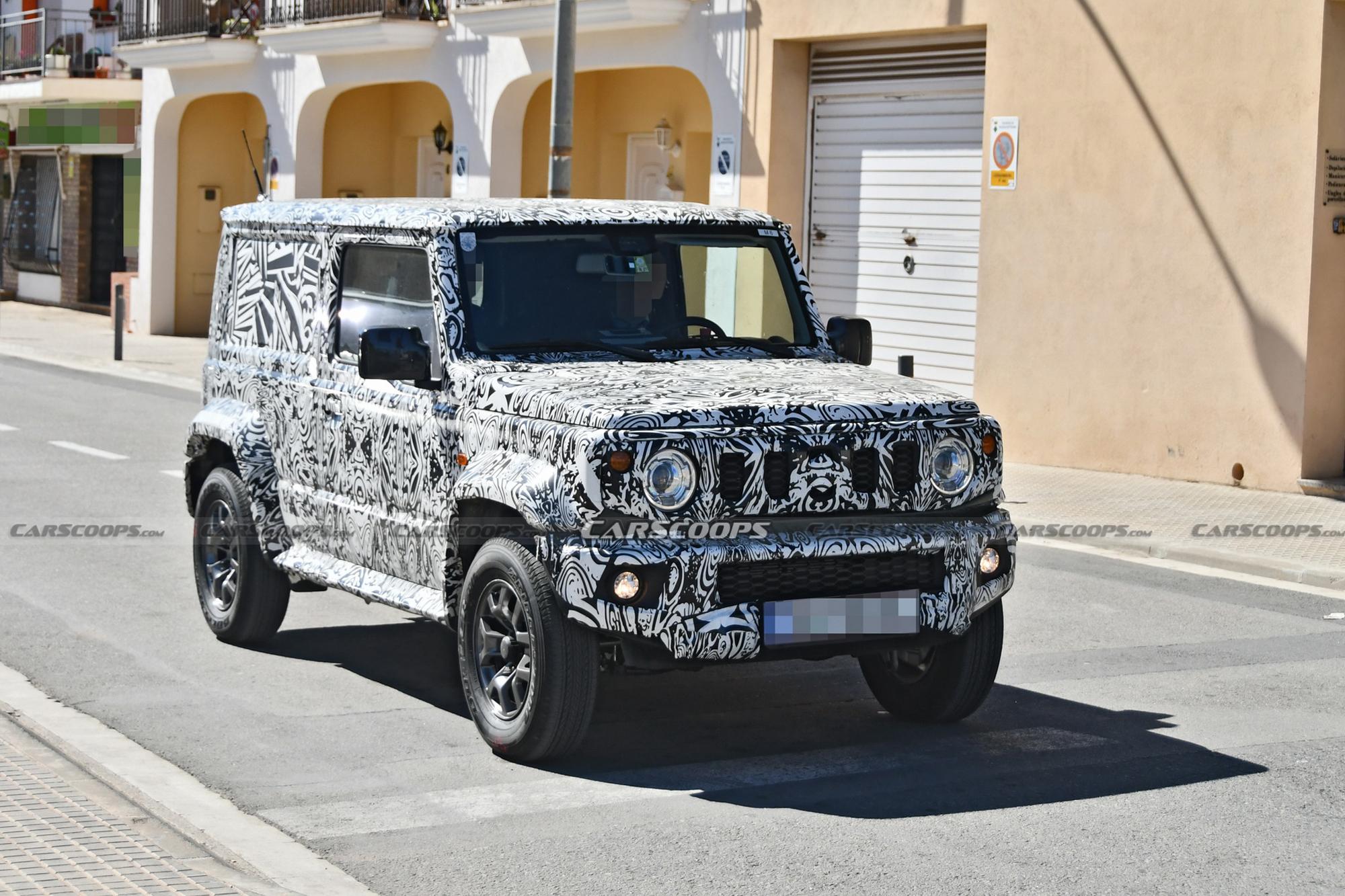 Spyshots: Suzuki Jimny LWB