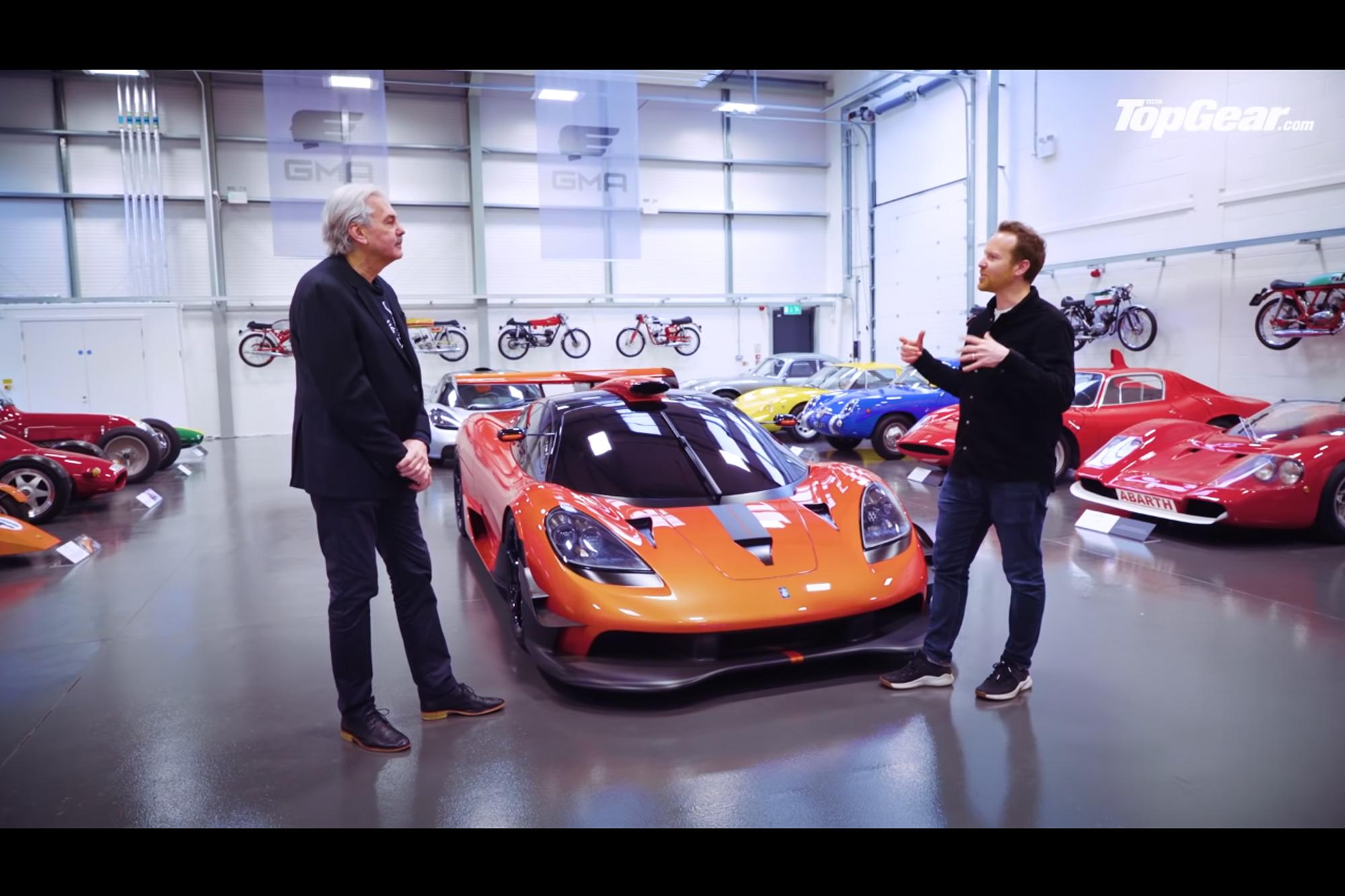 Επίσκεψη στο γκαράζ του Gordon Murray