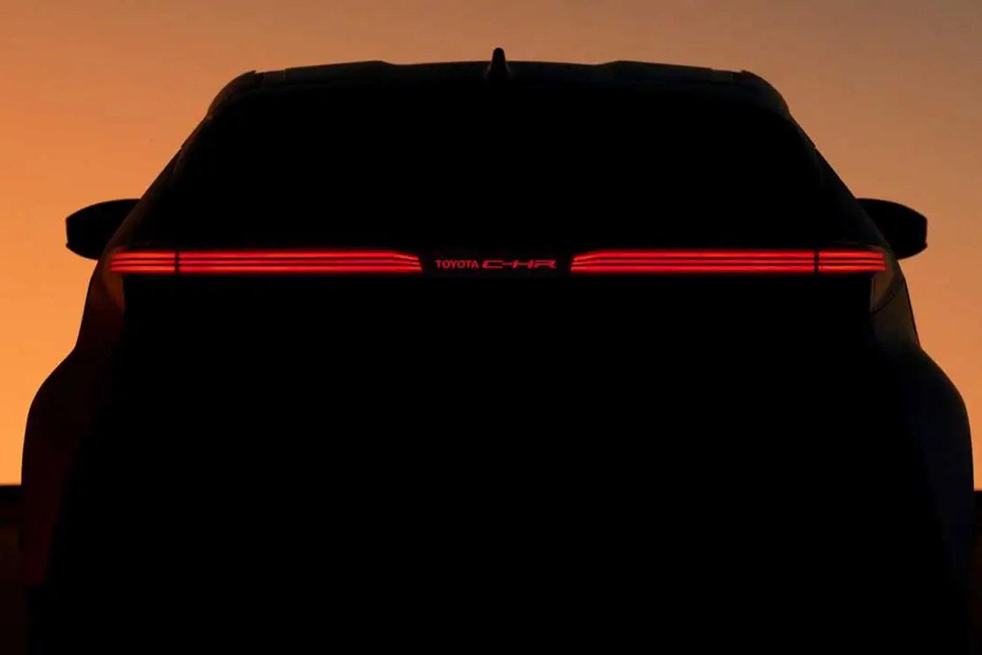 Teaser του Toyota C-HR πριν από το ντεμπούτο του την 26η Ιουνίου