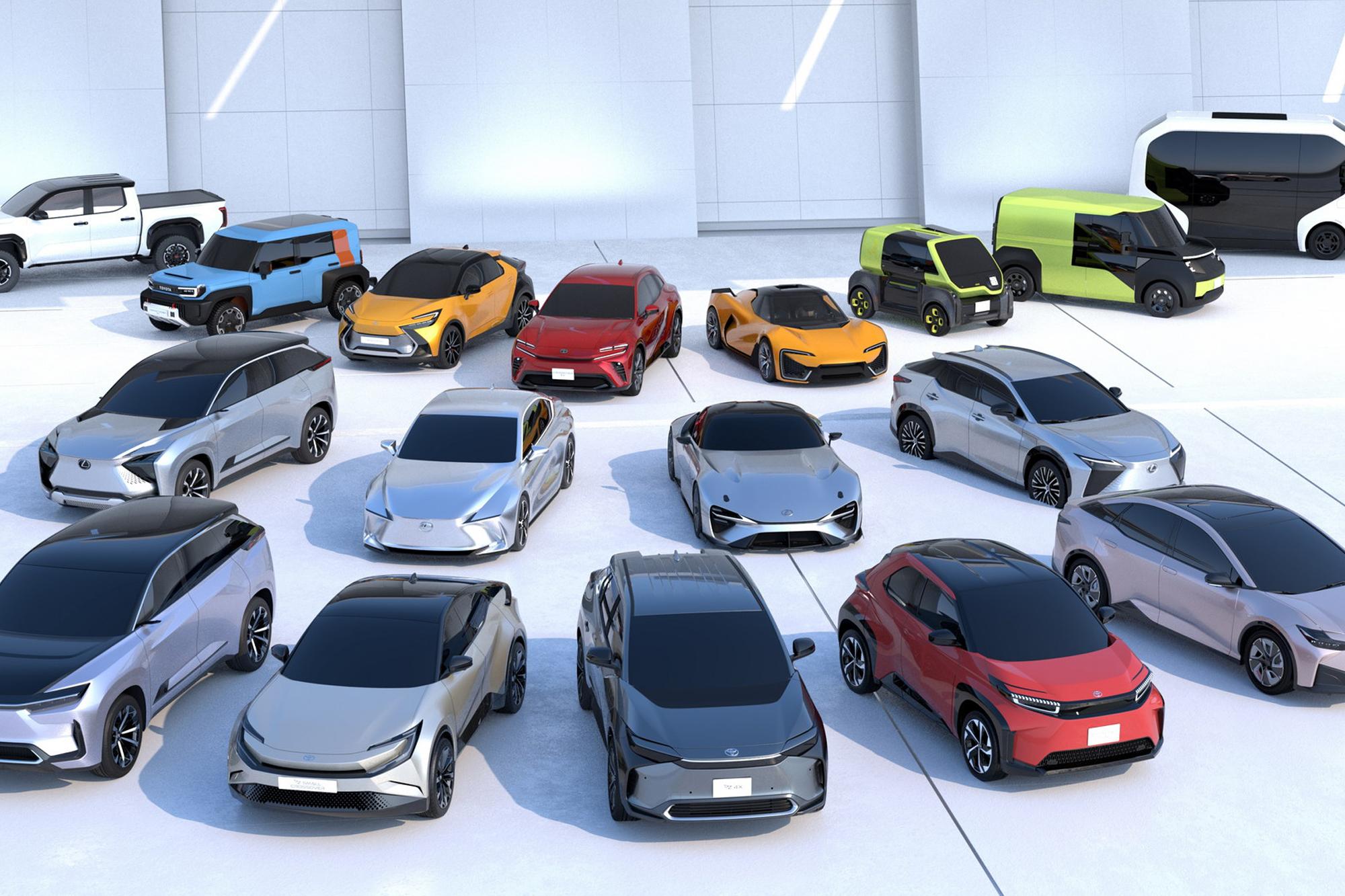 Δεκαπέντε νέα ηλεκτρικά αυτοκίνητα από την Toyota
