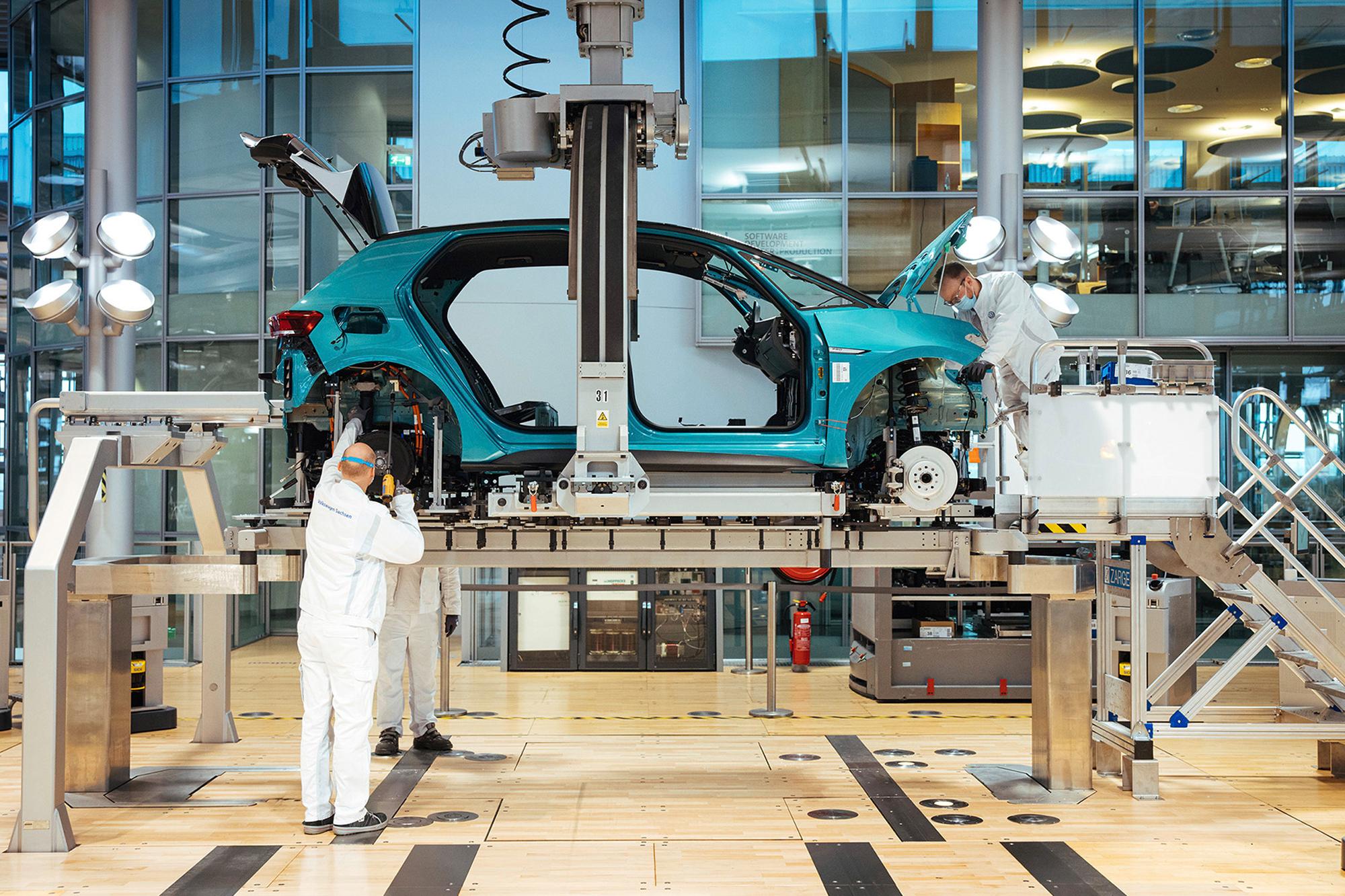 Ηλεκτρική αλλαγή φρουράς για τη Volkswagen στη Δρέσδη
