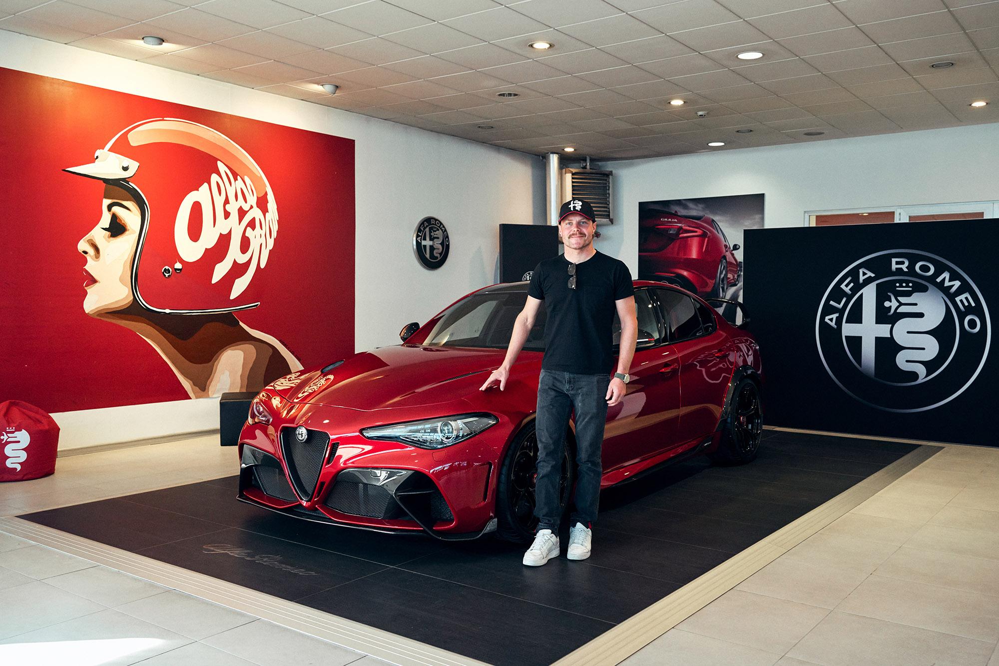 Μία Giulia για τον Valtteri