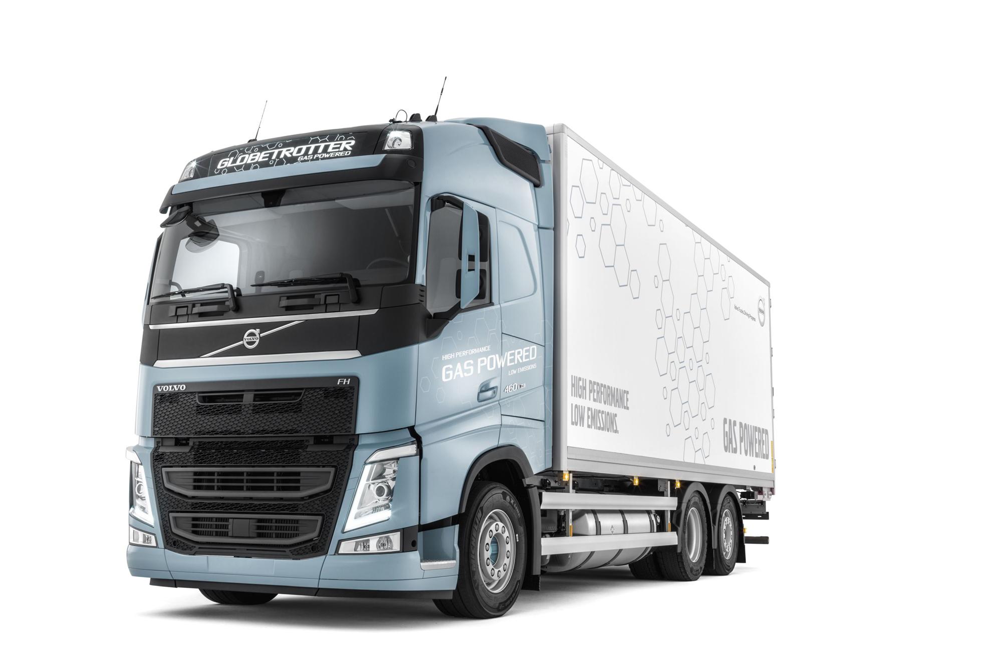 Τράκτορας της Volvo με φυσικό αέριο