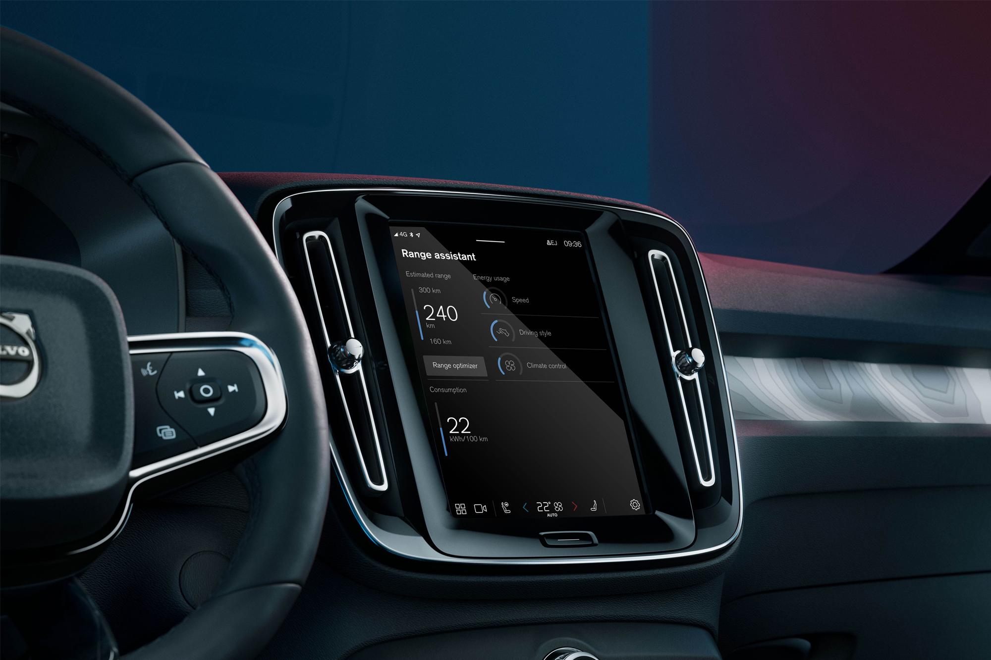 Αύξηση αυτονομίας στο XC40 P8 μέσω OTA