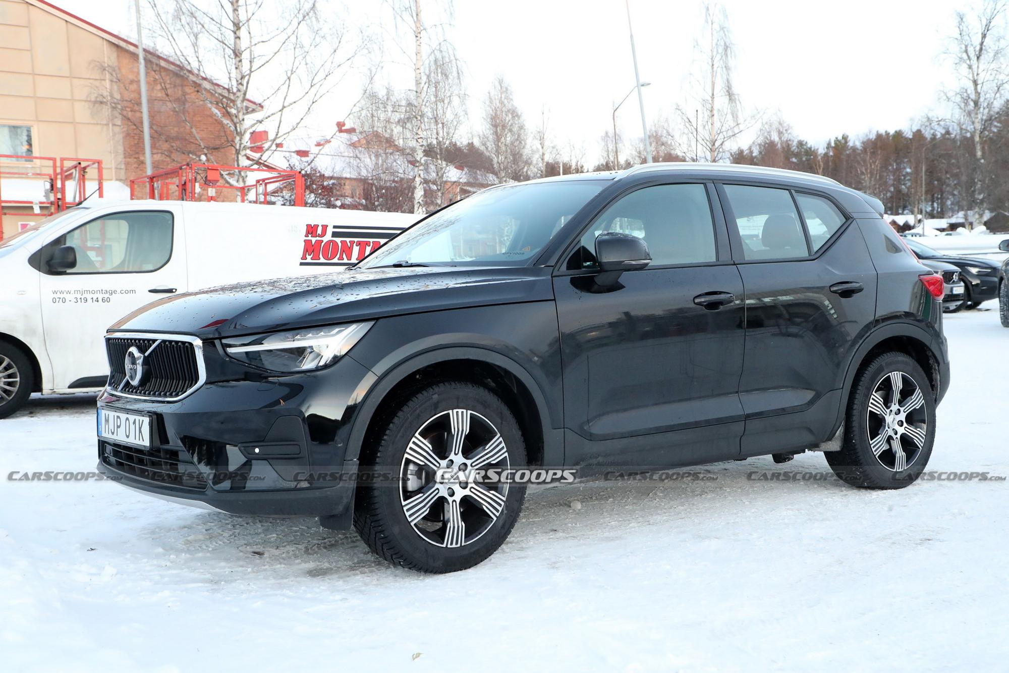 Spyshots: Volvo XC40 Facelift