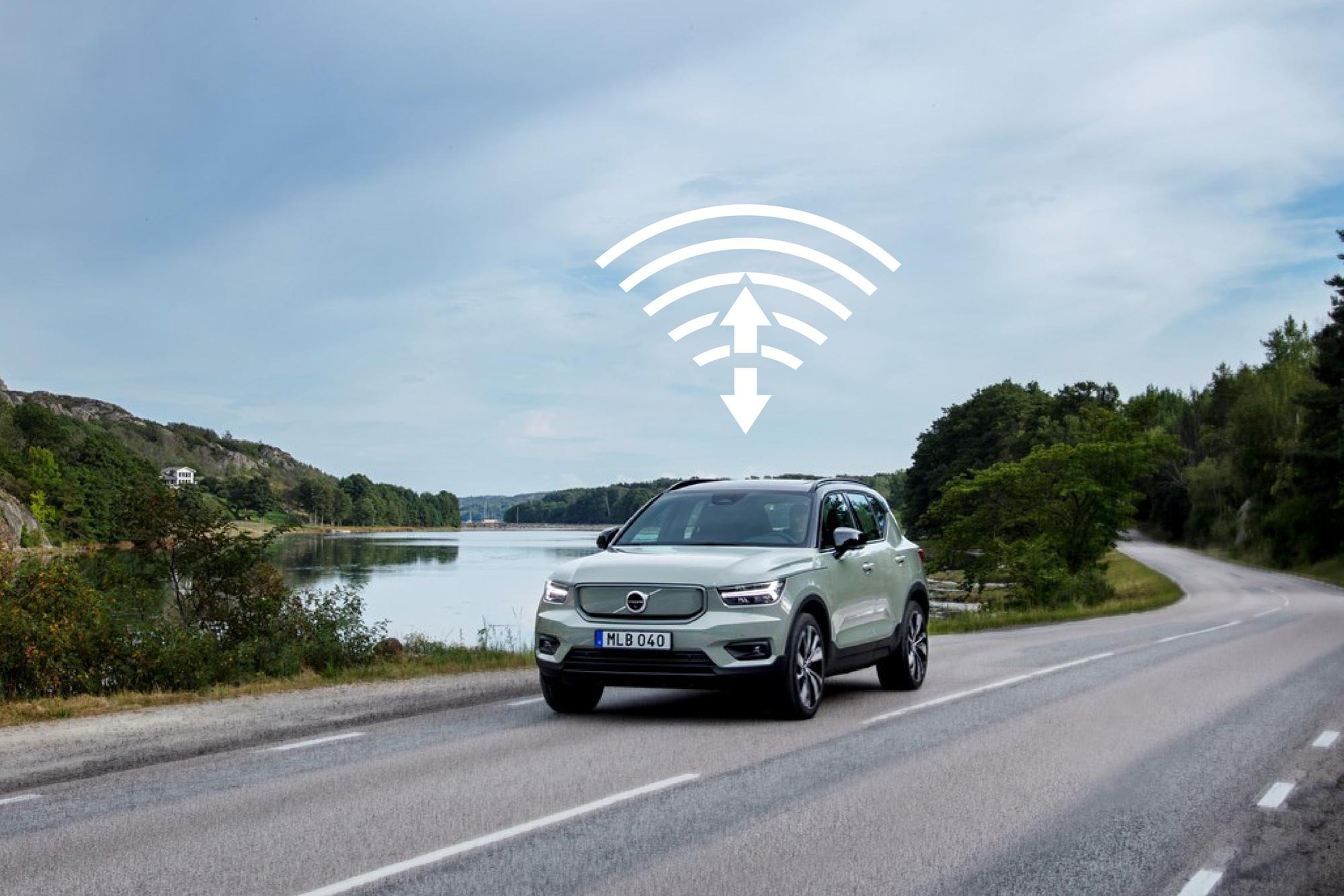 Ασύρματη αναβάθμιση για το XC40 Recharge
