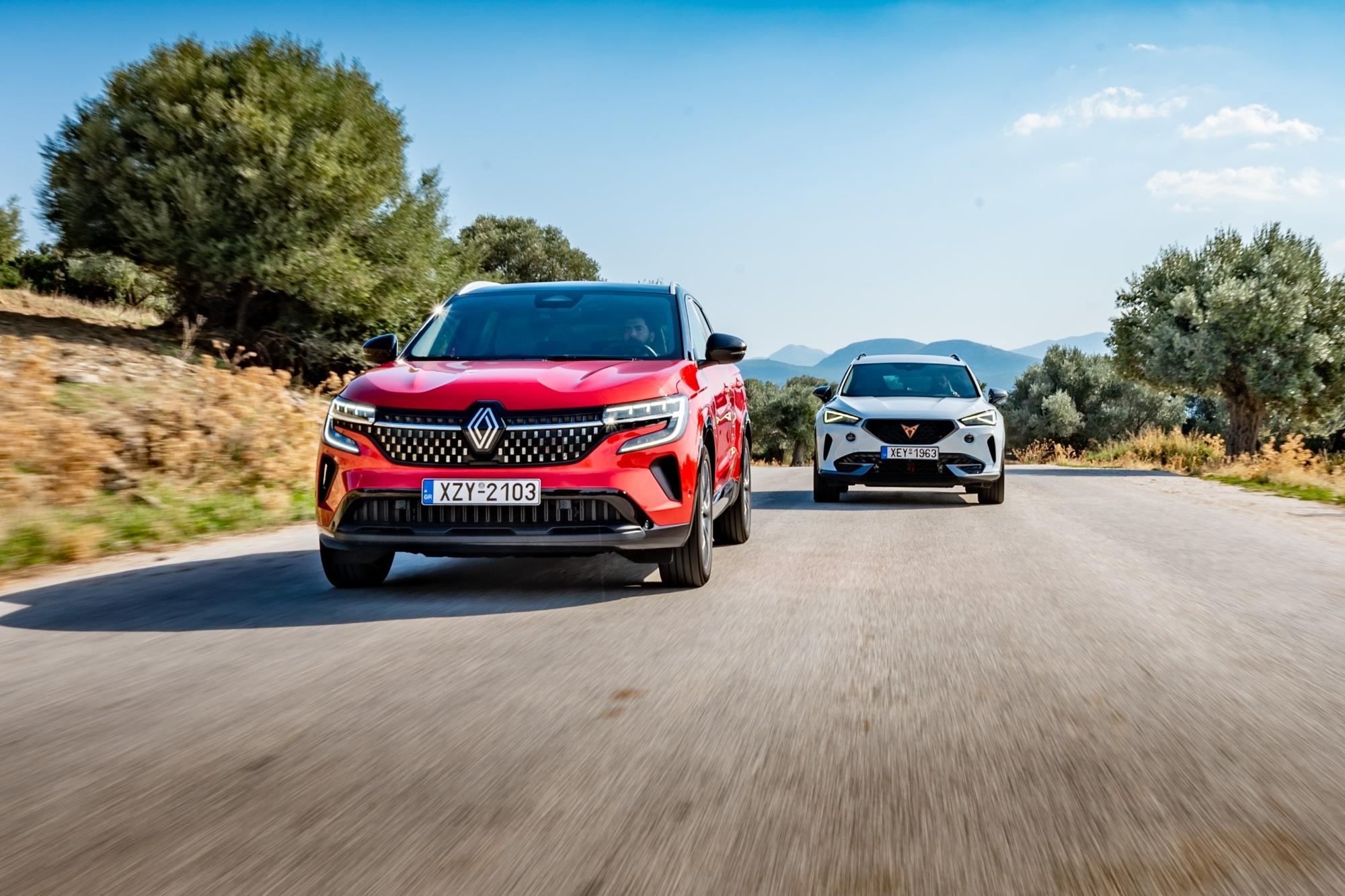 Test: CUPRA Formentor VZ DSG e-Hybrid 245Ps & Renault Austral E-Tech Full Hybrid 200Ps