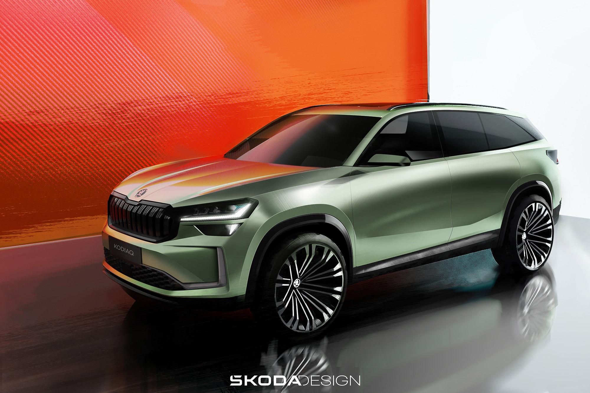 Teaser της Skoda για το νέο Kodiaq