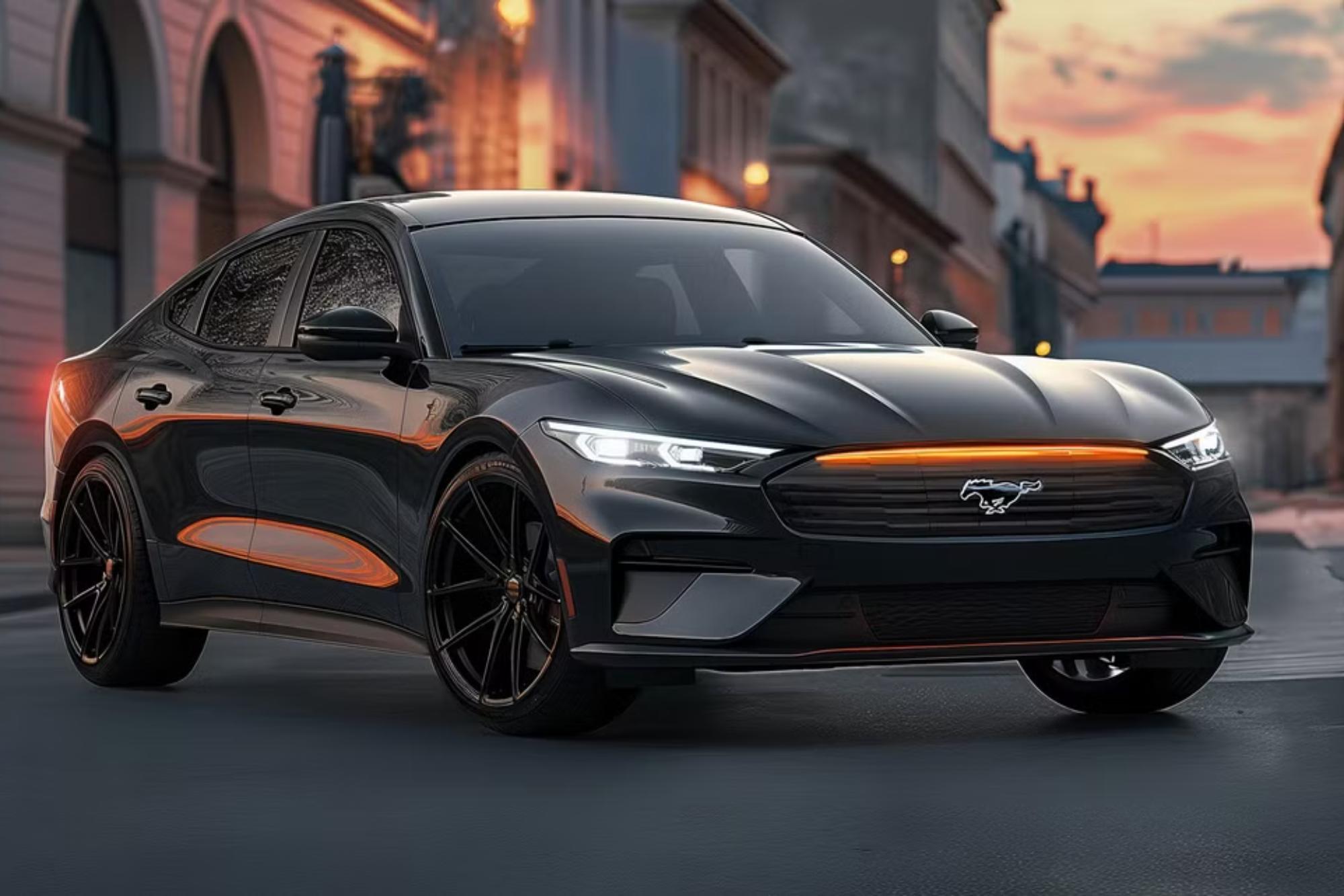 H Ford ετοιμάζει σεντάν Mustang με το όνομα Mach 4