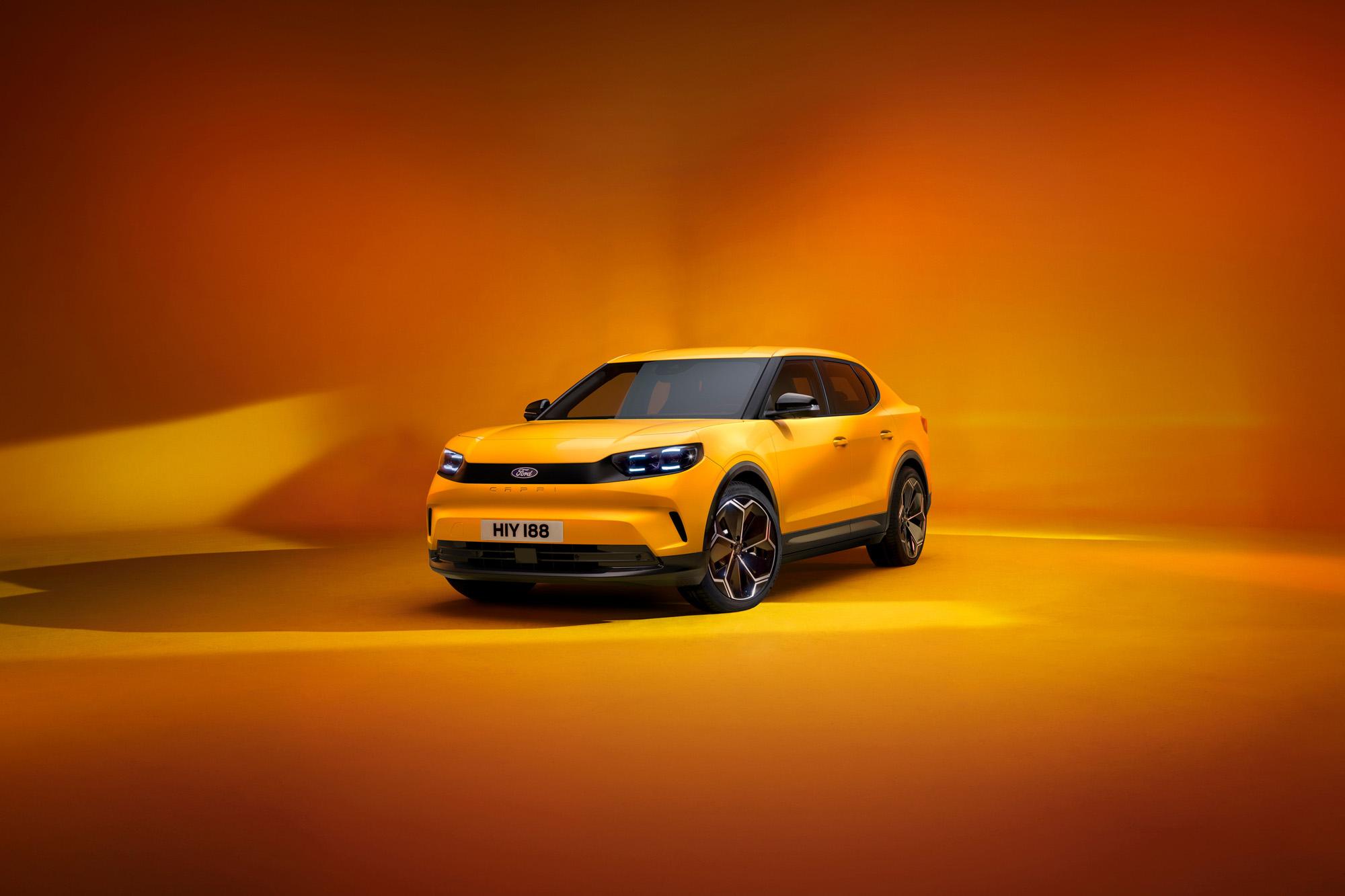 Νέο Ford Capri: Με εντυπωσιακή εξωτερική σχεδίαση που τιμά το παρελθόν και επαναπροσδιορίζει το μέλλον