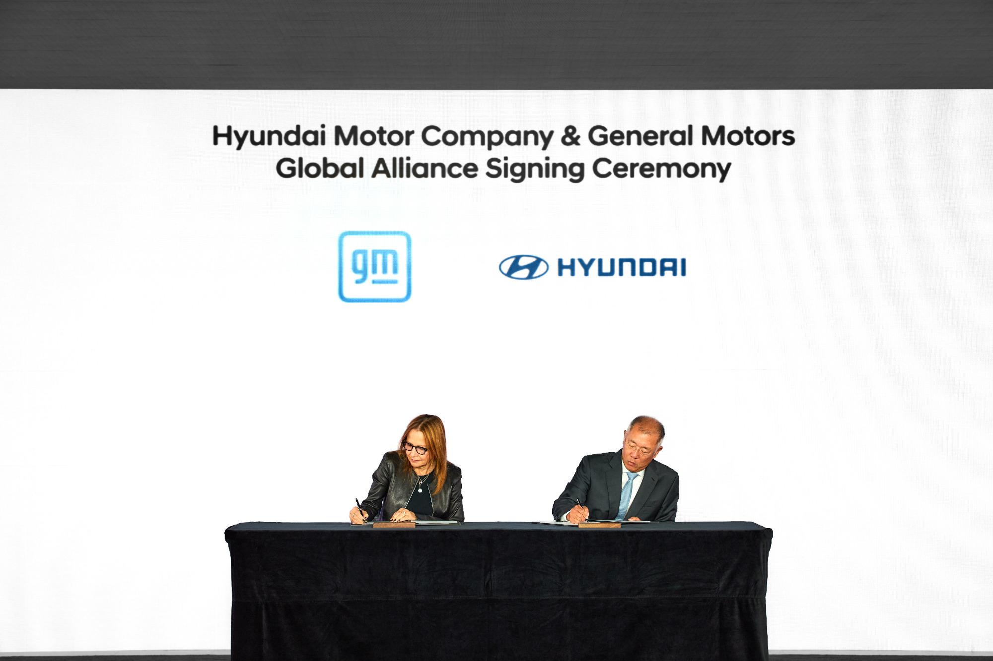 Hyundai και GM υπέγραψαν συμφωνία για την συνεργασία τους σε τρεις βασικούς τομείς