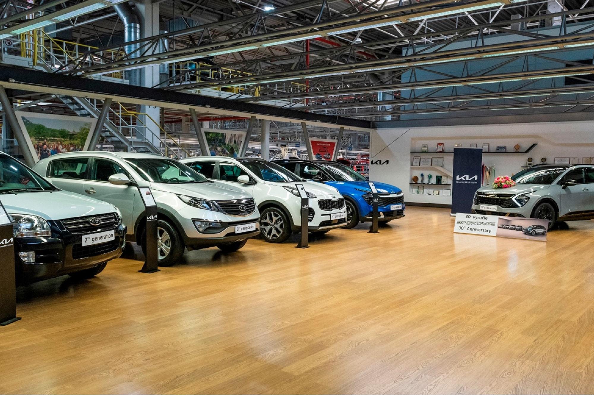 KIA: Η μονάδα παραγωγής της στη Σλοβακία συμπληρώνει 20 χρόνια λειτουργίας