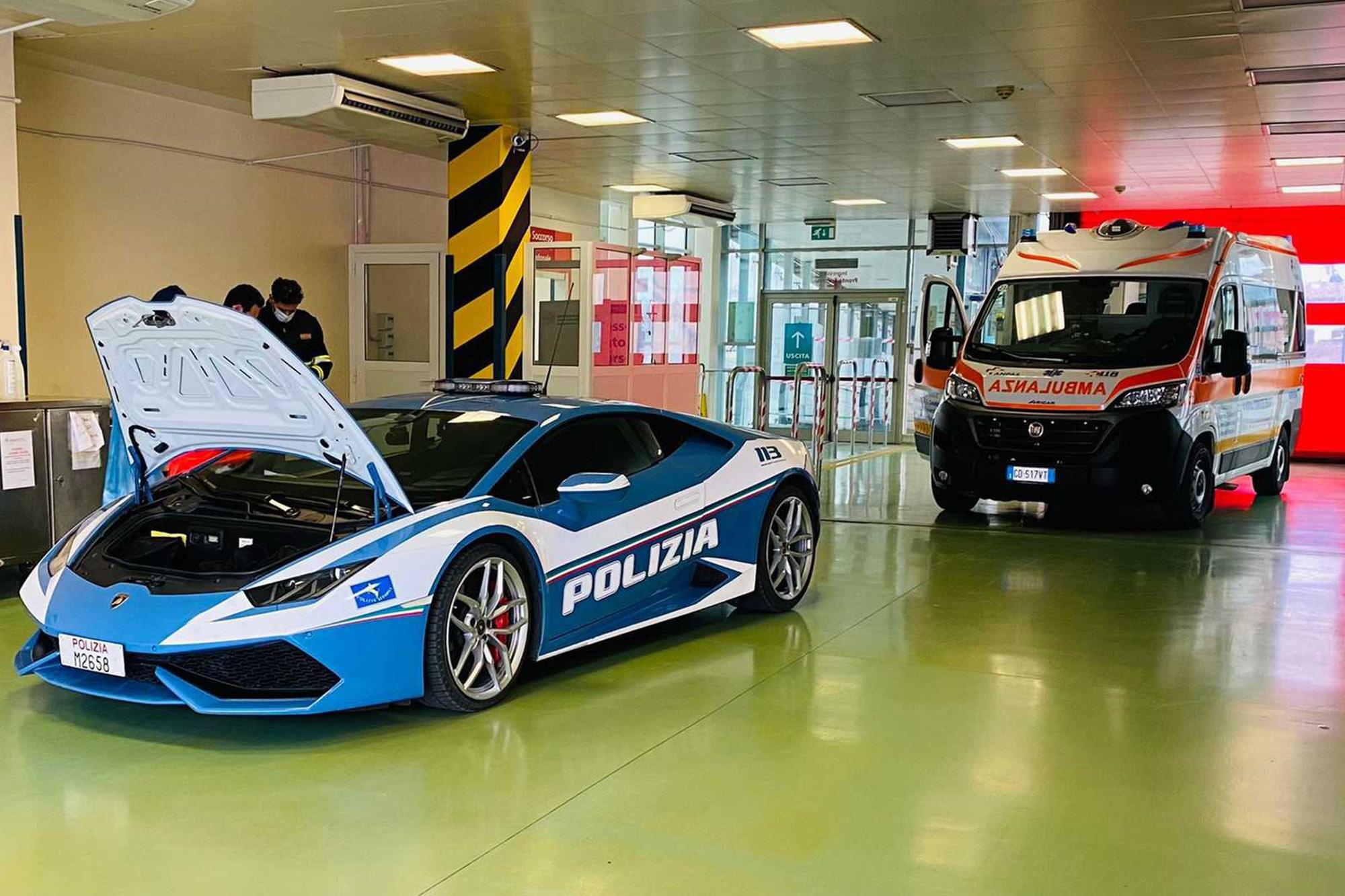 Μία Lamborghini σώζει ζωές