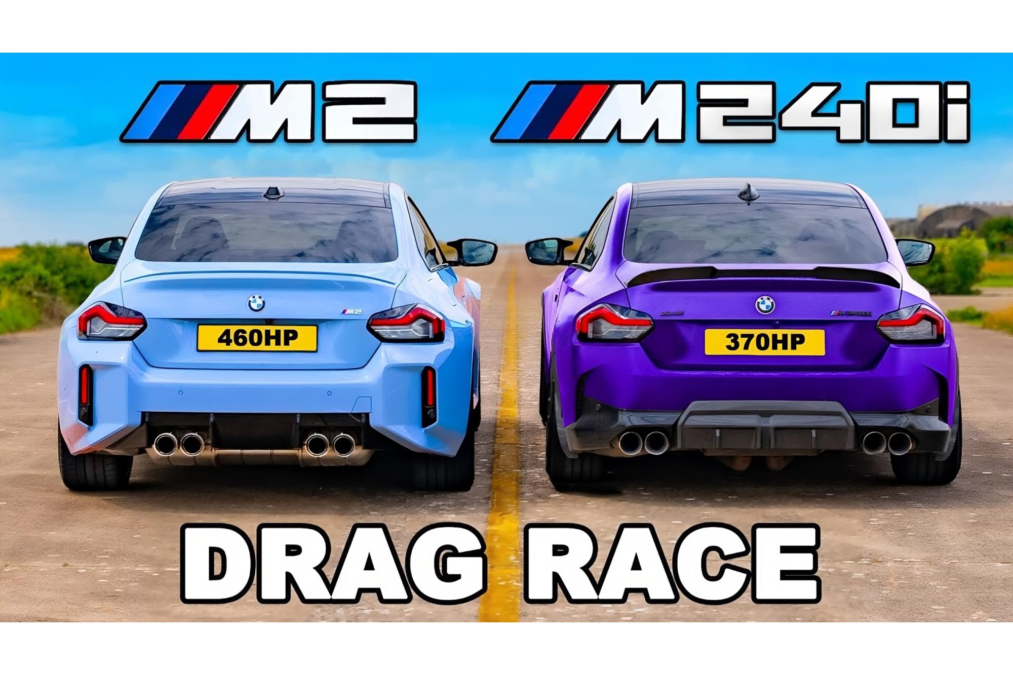 Πόσο ταχύτερη είναι η BMW M2 από την M240i;