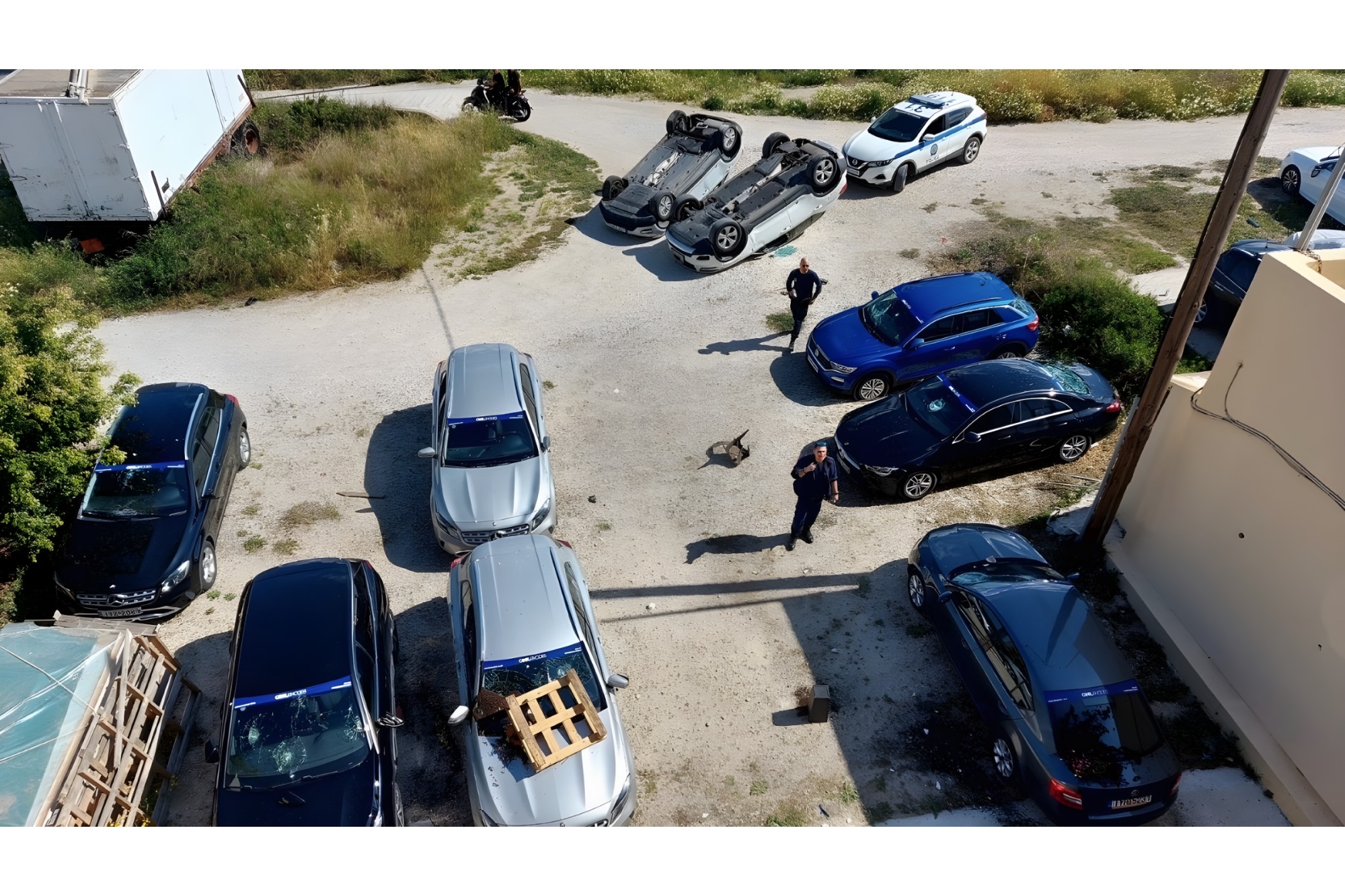 Ιδιοκτήτες ταξί έσπασαν αυτοκίνητα της Uber στη Ρόδο