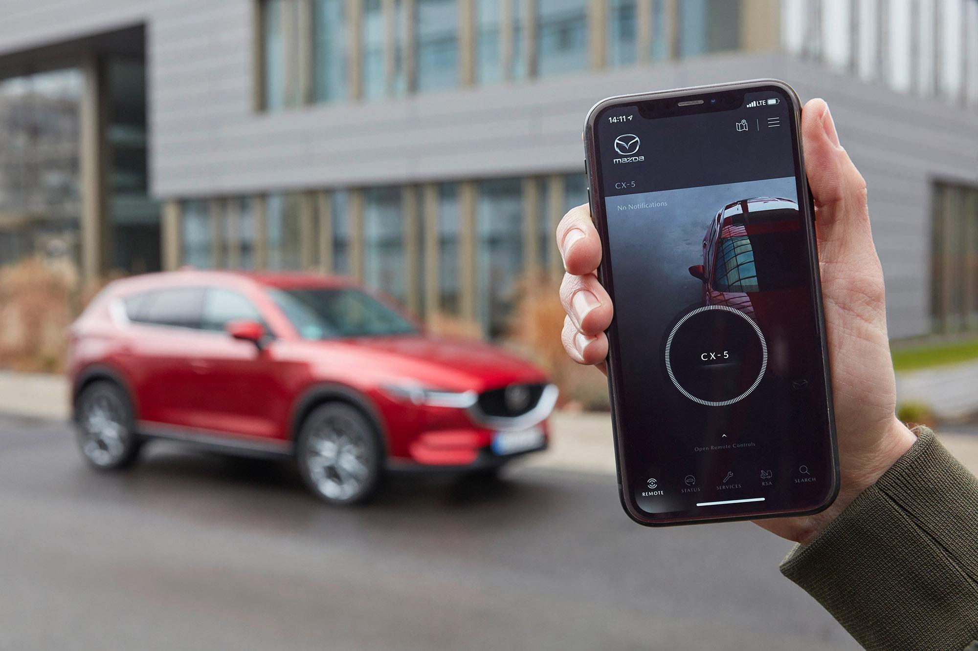 MyMazda App: Ο έλεγχος του αυτοκινήτου στο χέρι σας