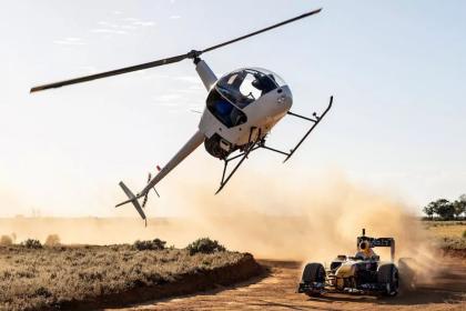 Off road με μονοθέσιο της F1!