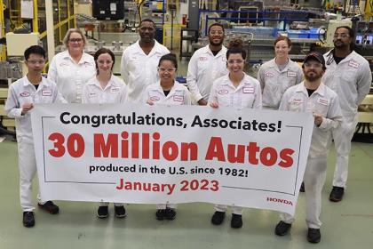 Νέο ορόσημο για την Honda