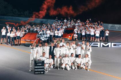 Η Μercedes-AMG GT XX διένυσε την απόσταση του πλανήτη σε λιγότερο από 8 μέρες
