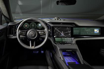 H Porsche μάς δείχνει το εσωτερικό μέρος της νέας Cayenne Electric