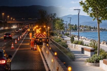 Κλειστές λωρίδες στον ΑΘΕ και έργο 7,5 εκατ. ευρώ στον Ωρωπό 
