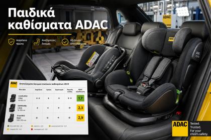 Παιδικά καθίσματα ADAC: Ποια ξεχώρισαν και ποια κρίθηκαν επικίνδυνα 