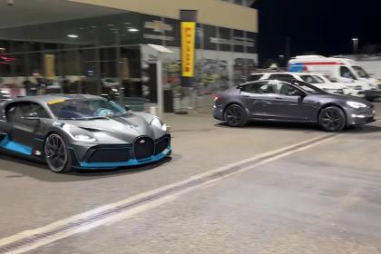 Κόντρα με Bugatti Divo