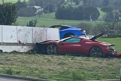 Δείτε την καταστροφή δύο Ferrari μετά από… κόντρα